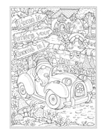 Creative Haven Gnome Sweet Gnome Coloring Book