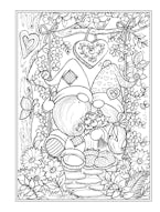 Creative Haven Gnome Sweet Gnome Coloring Book