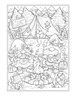 Creative Haven Gnome Sweet Gnome Coloring Book