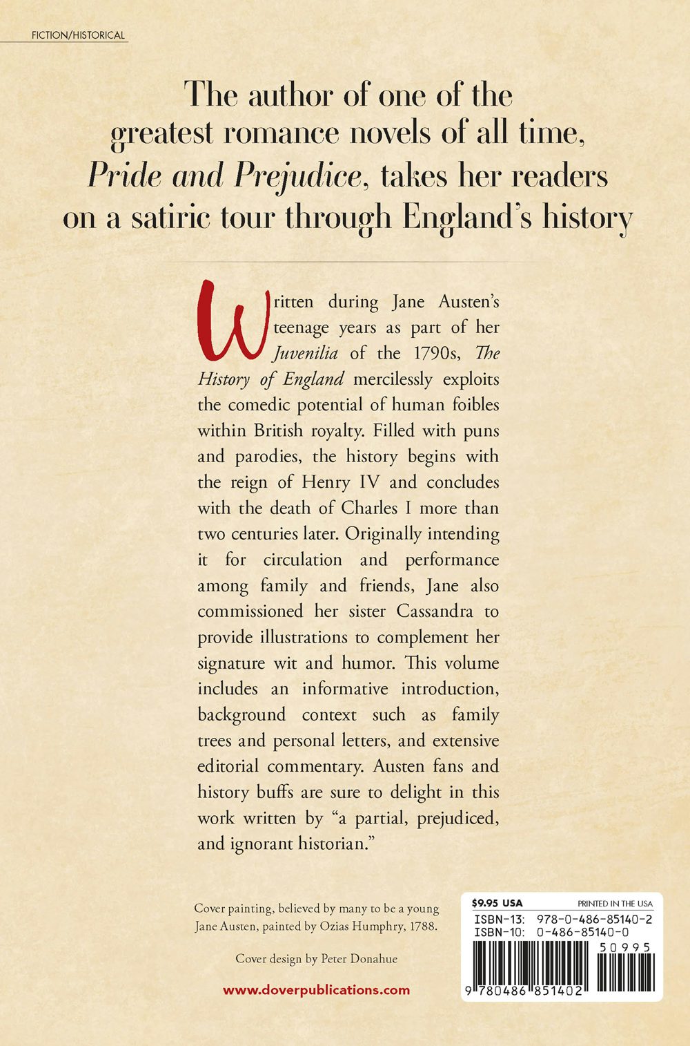 Jane Austen's The History of England – Dover Publications