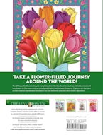 Creative Haven Flowers of the World Coloring Book