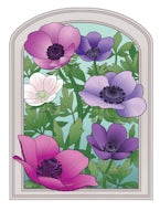 Creative Haven Flowers of the World Coloring Book