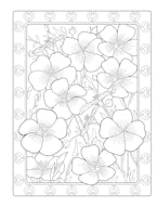 Creative Haven Flowers of the World Coloring Book