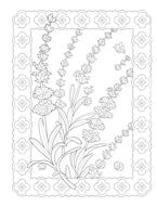 Creative Haven Flowers of the World Coloring Book
