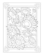 Creative Haven Flowers of the World Coloring Book