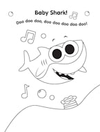 Super Simple Sing & Color: Baby Shark Coloring Book