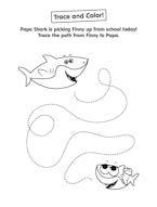 Super Simple Sing & Color: Baby Shark Coloring Book
