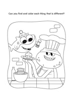 Super Simple Sing & Color: Baby Shark Coloring Book