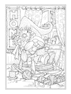 Gnomes at Home Coloring Book