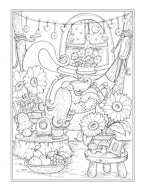 Gnomes at Home Coloring Book