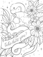 Enemies to Lovers: A Romantasy Coloring Book