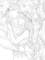 Enemies to Lovers: A Romantasy Coloring Book